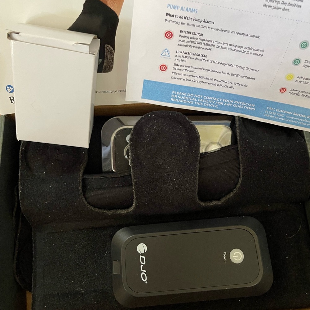 DJO Aircast VenaGo Portable DVT Prevention Complete Kit - Picture 3 of 5